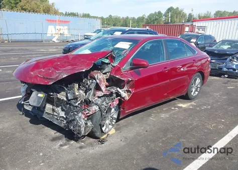 2017 Toyota Camry Se from USA, damaged, VIN 4T1BF1FK8HU737887